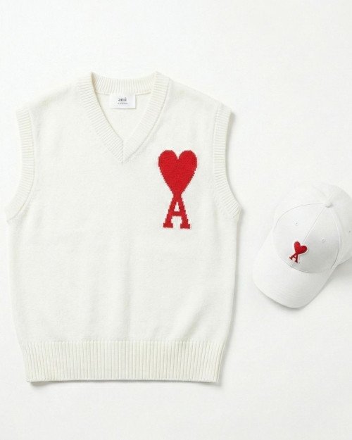 Cardigan sans manches blanc