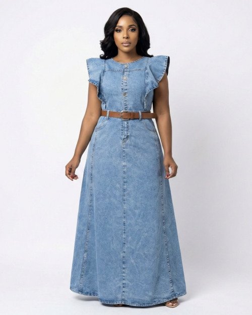 Robe Longue en Jean