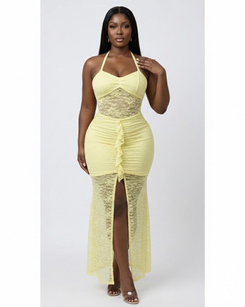 Robe dentelle