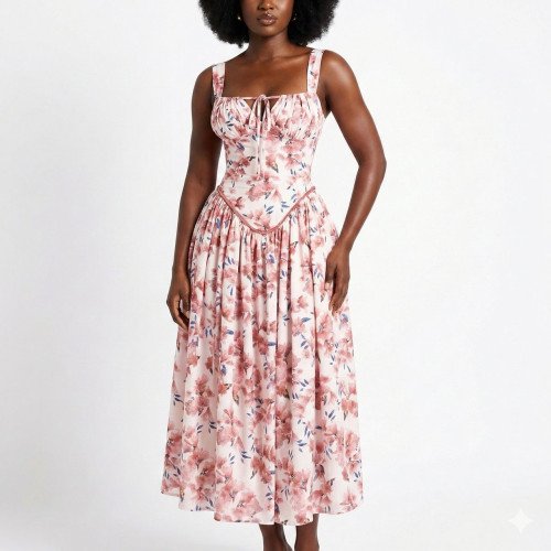 Robe Rose Antique