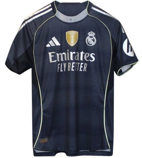 Maillot Officiel Real Madrid exterieur 2025 2026