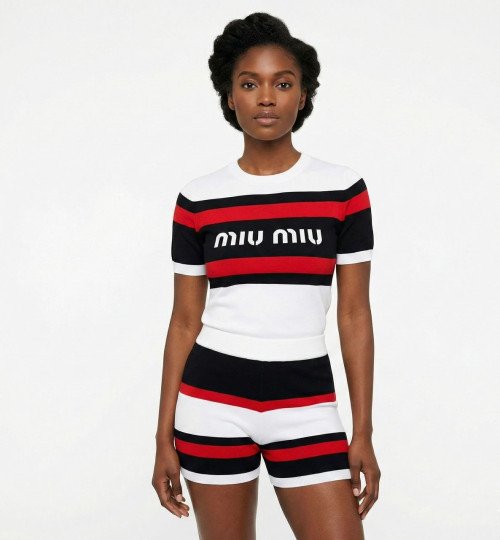 Ensemble miumiu haut et culotte