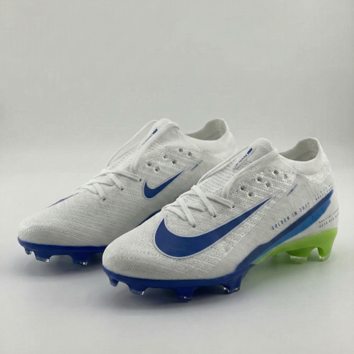 Nike Mercurial Vapor 16 Elite FG White Blue