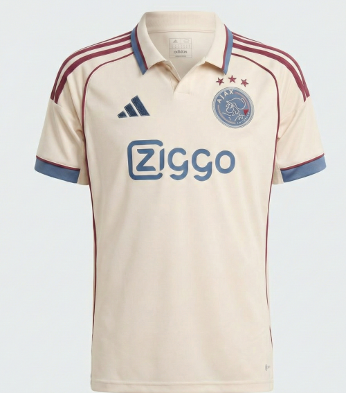 Maillot Officiel Ajax Exterieur 2025 2026