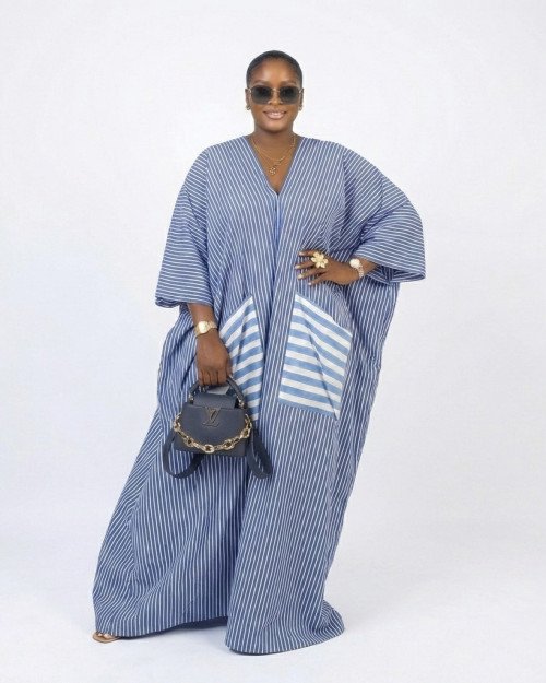Le Caftan Héritage à Rayures