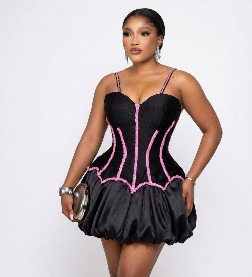 Mini-Robe Corset Style Barbiecore