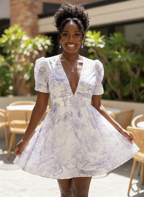 Robe fleurie