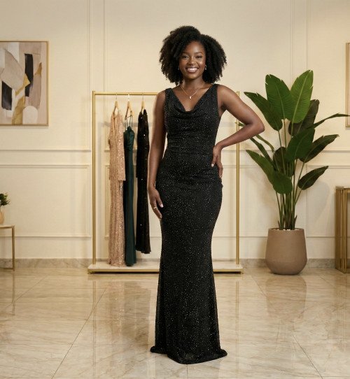 Robe de Soirée noir