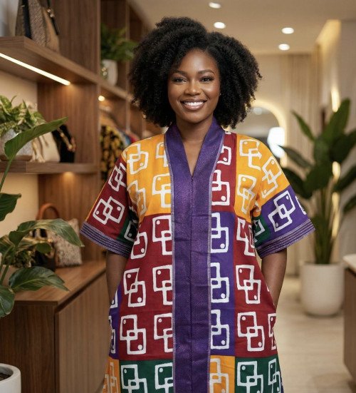 Robe coloré