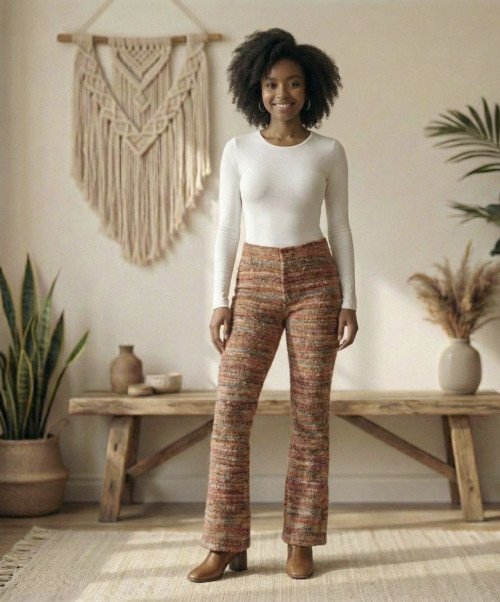 Pantalon tricoté