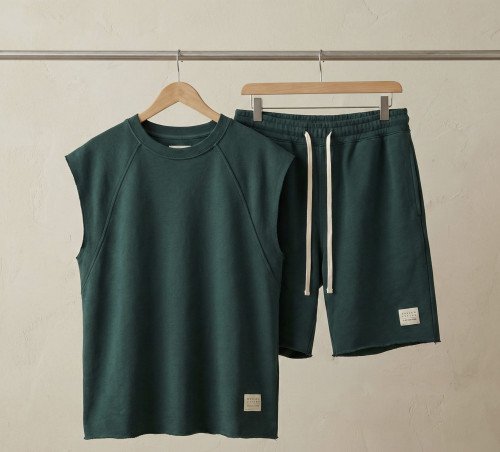 Ensemble short vert