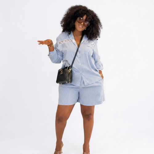 Ensemble Chemise et Short Décontracté