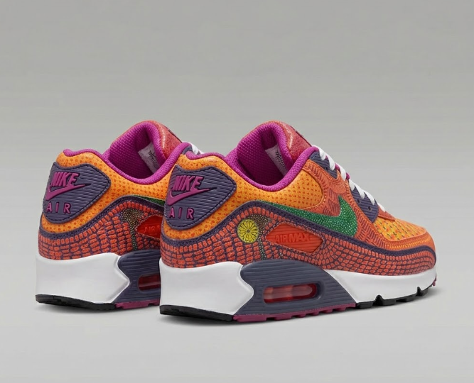 Basket Nike Air Max 90 Multicolore