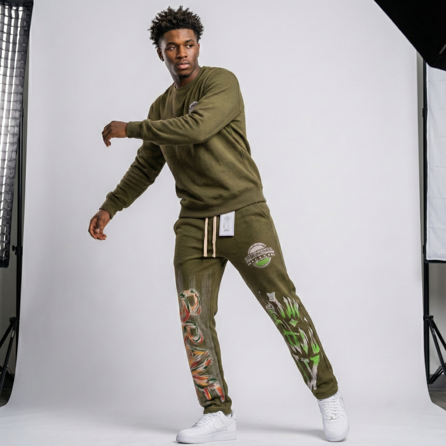 cargo pantalon jogging